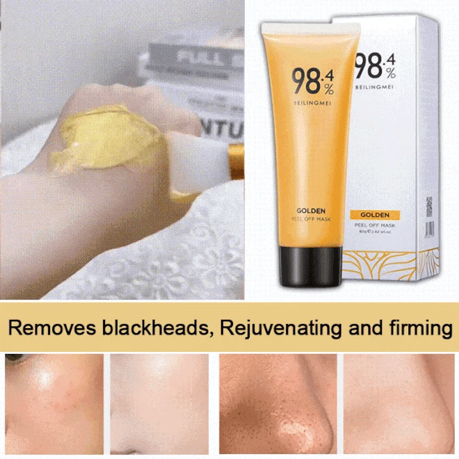 GoudenAura Luksus Peel-Off Maske | Forfiner huden og giver en strålende glød-zarada.dk
