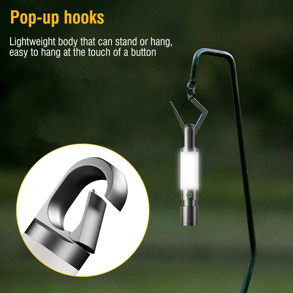 Boruit LED-lommelygte med høj effekt-zarada.dk