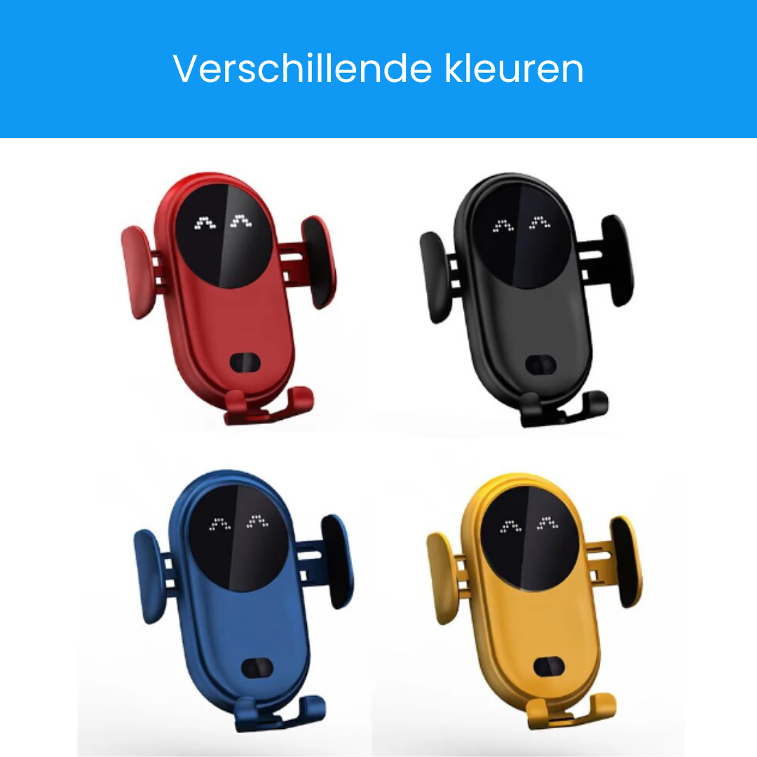 Robo Car Pro | Smart trådløs biloplader til telefonholder-zarada.dk