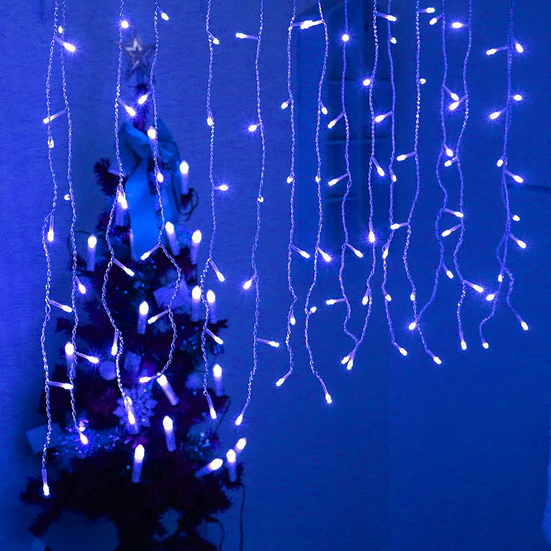 LED Icicle Light Decoration - Atmospheric Icicle String Lights
