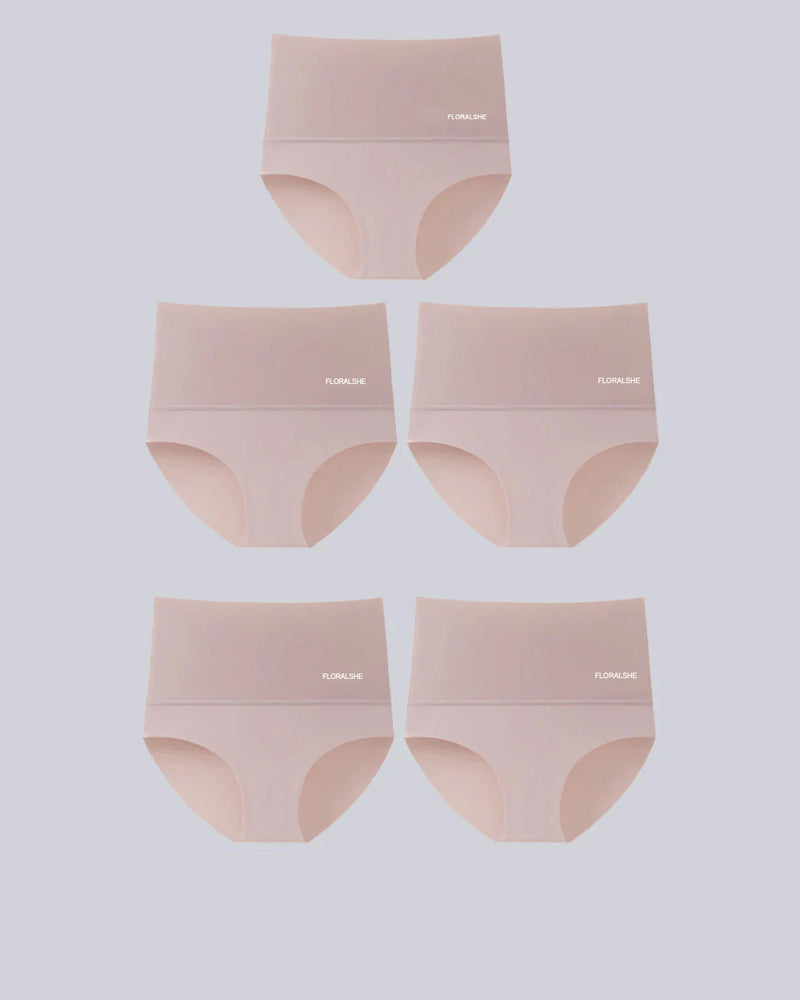 LuxeSilhouette 5-Pack Høj Talje Trusser | Perfekt mavekontrol for en slankere figur-zarada.dk