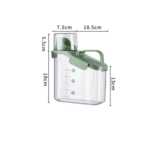 FreshSeal Pro | Gennemsigtig Fødevarevenlig Kornopbevaringsdispenser-zarada.dk