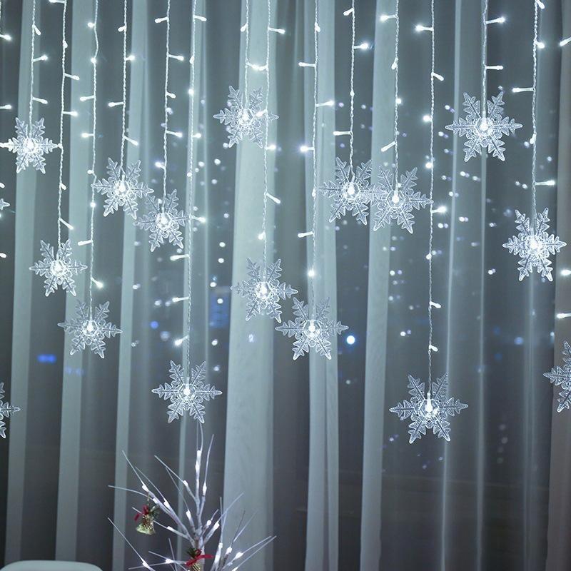 LED-julgardinsbelysning – dekorativ och återanvändbar festbelysning