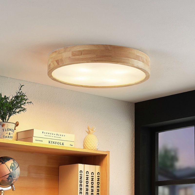 GlowCircle – LED Loftlampe med Rundt Design