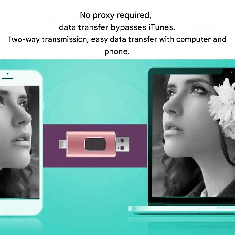 4-i-1 Flashdrive til Alle Enheder