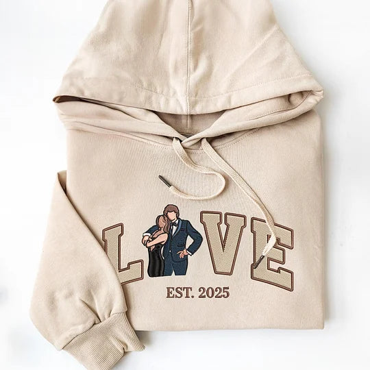 LoveSweater | Jullie Liefde Borduurwerk Draagbare Mode voor Elke Dag
