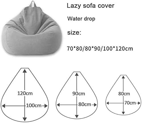 Norvo | Luksuriøs Lin Bean Bag – Ergonomisk & Stilfuld Komfort Møbel