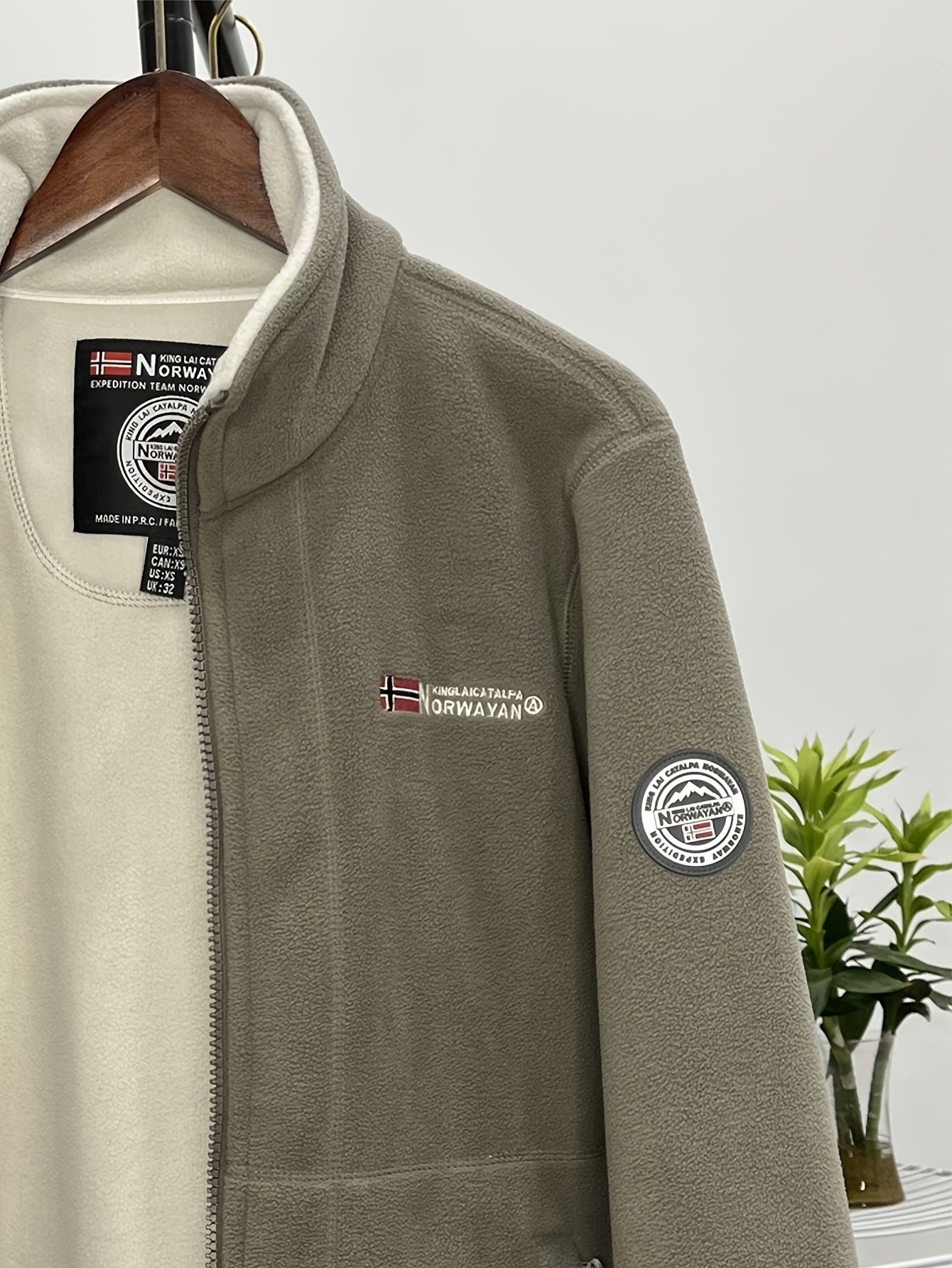 Julius Veste Polaire Outdoor Mand – Blød, Varm & Let med Beskyttende Krave