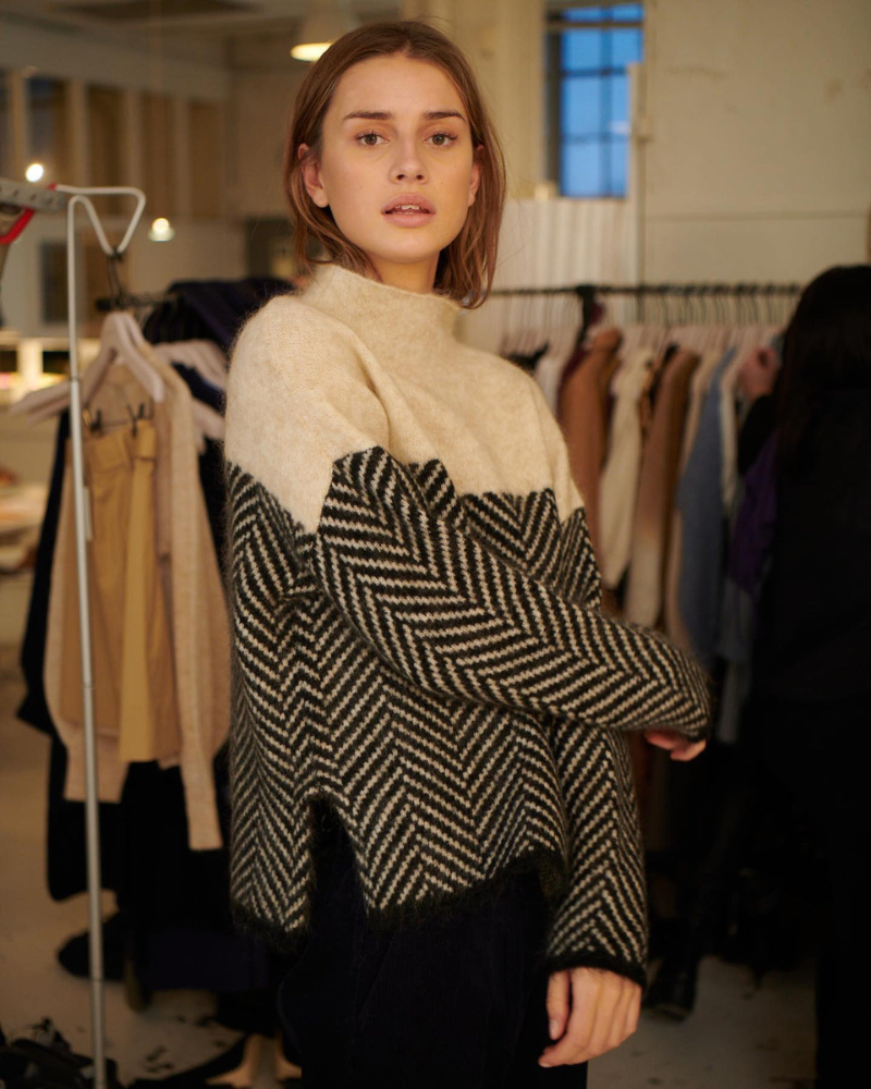 Norah | Bomulds Turtleneck Sweater