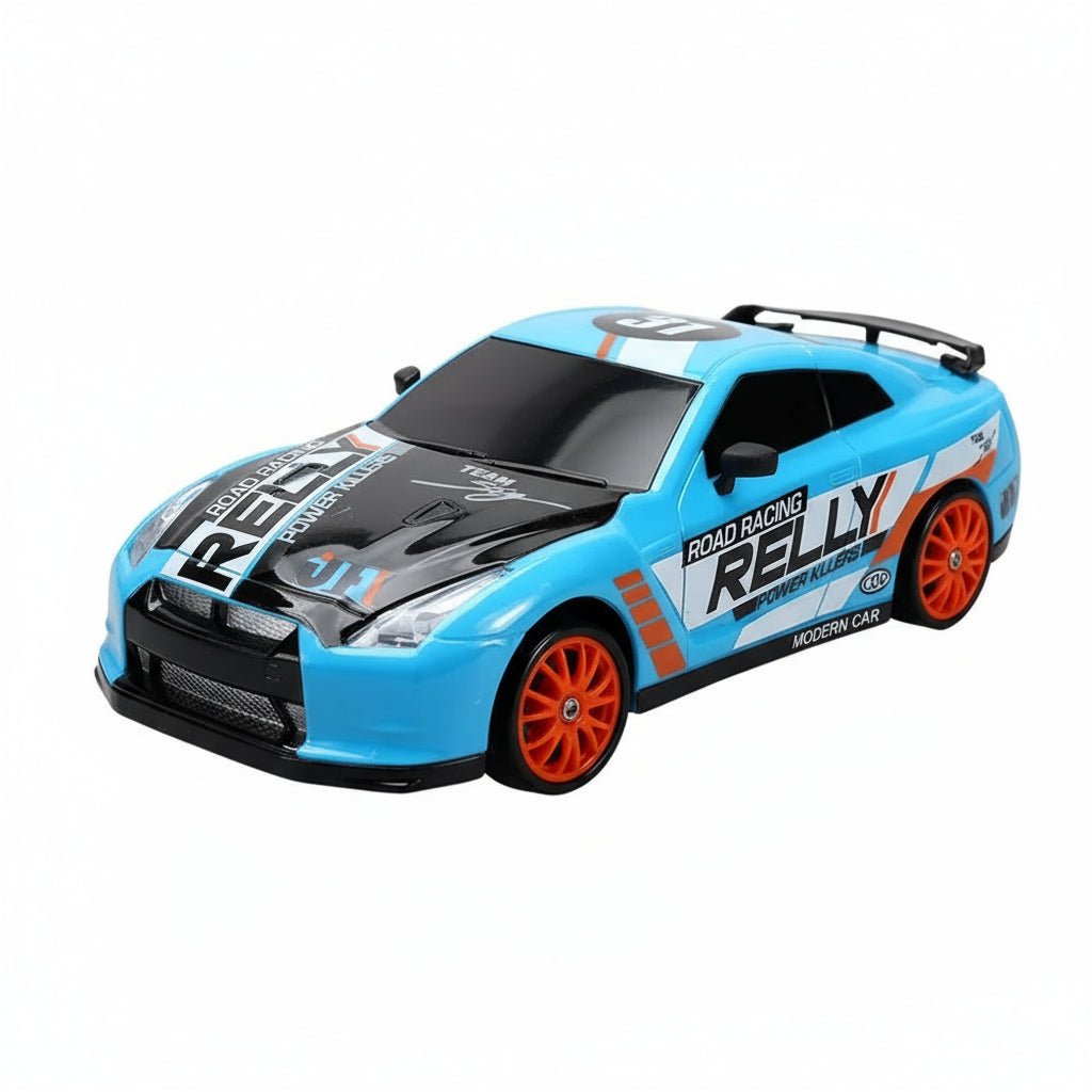 4WD RC Driftbil med Glatte Dæk