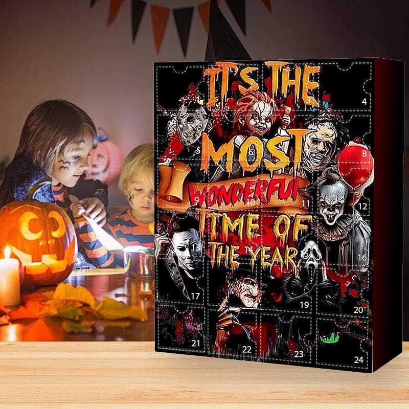 Skræmmende Adventskalender | kalender med horrorfilmkarakterer