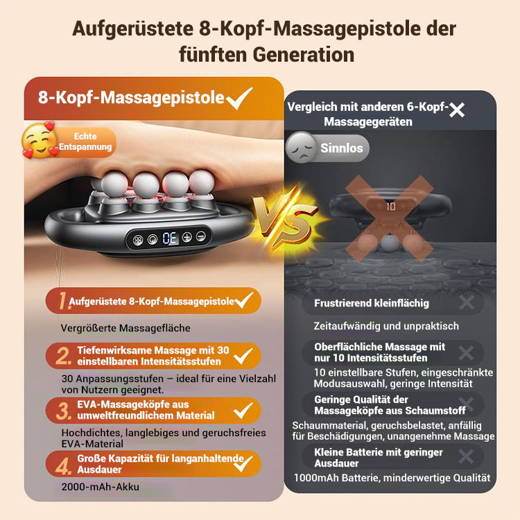 PowerPulse Pro Massageapparat | Kraftfuld lindring, altid og overalt-zarada.dk