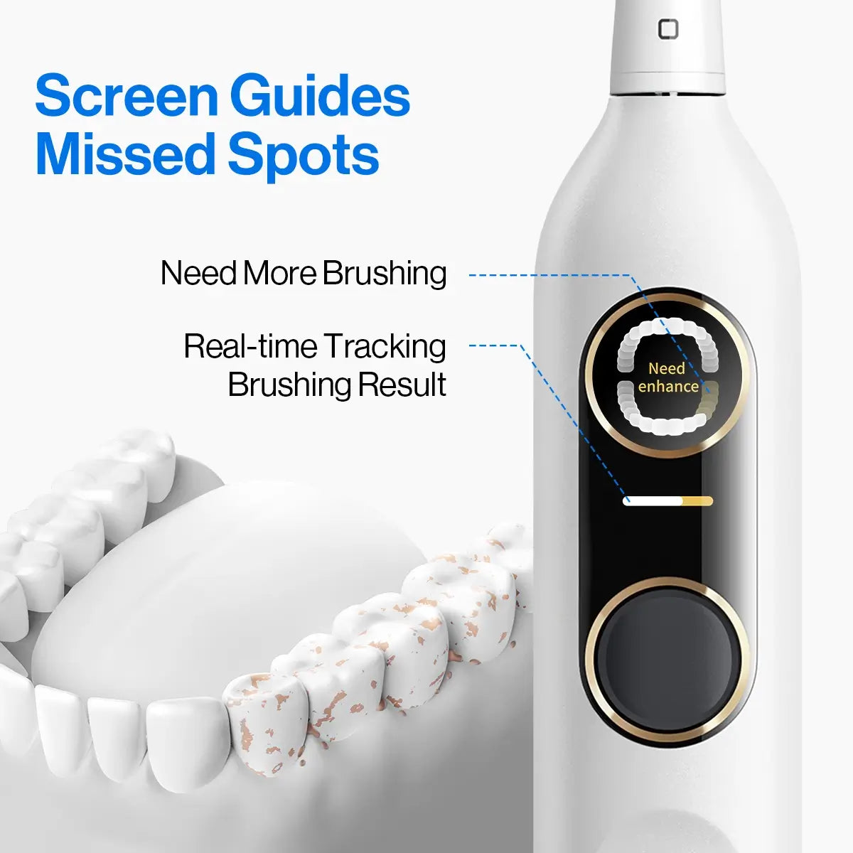 OralSmart Brush | Slankere, dybere rengøring for en sundere mund-zarada.dk