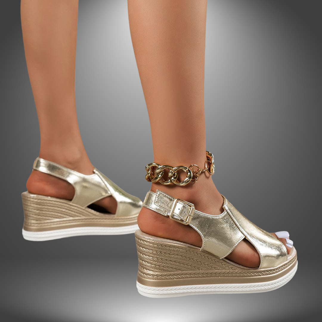 PLATFORM WEDGE SANDALER