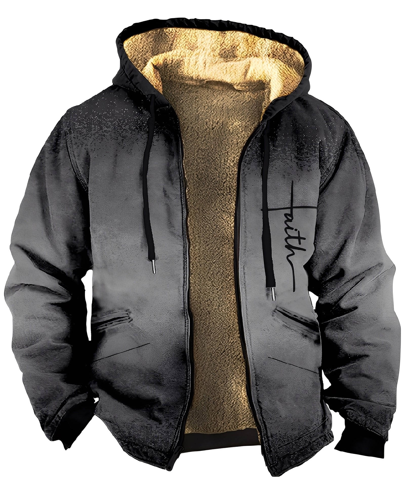 Mervin Herre Vest – Farveblok Hoodie i Blødt & Åndbart Stof