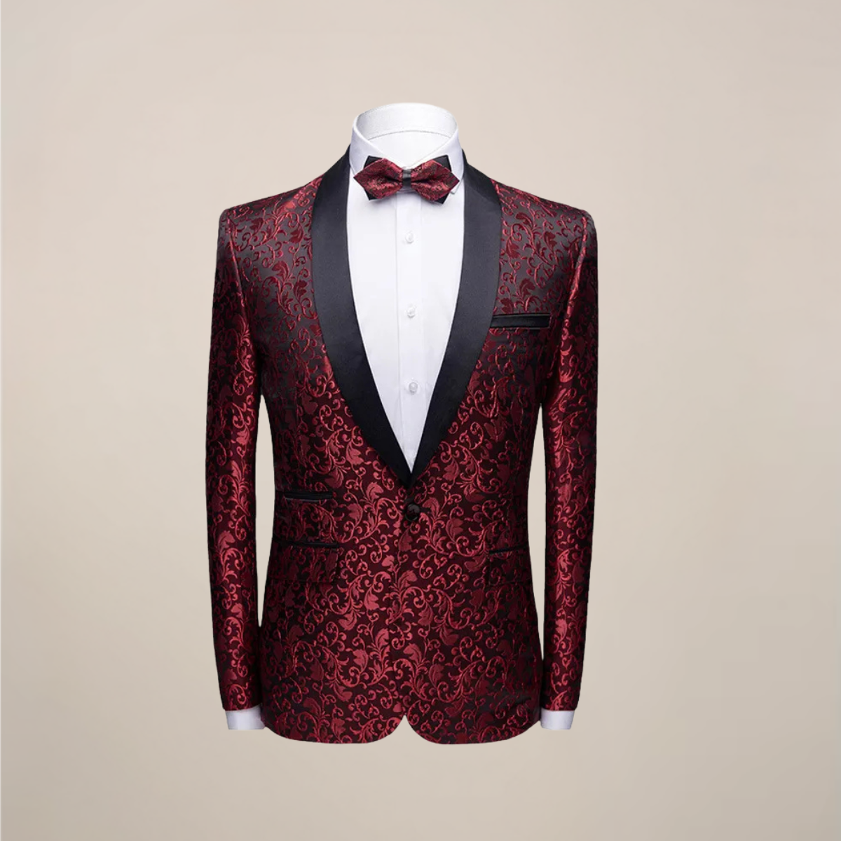 Herre Tuxedo Blazer – Slim Fit Jakke til Formelle & Aftensarrangementer
