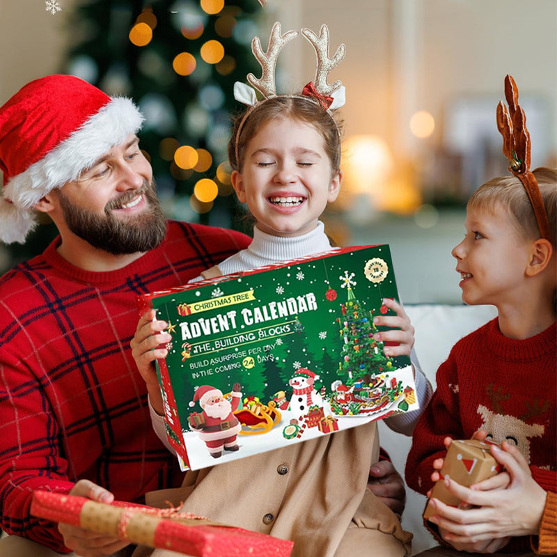 Julgran Adventskalender 2026 – DIY Byggsats för Juldekoration