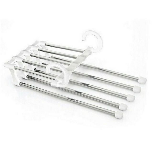 SpaceSaver | Multifunktionel Indtrækbar Skab Organizer Hanger-zarada.dk