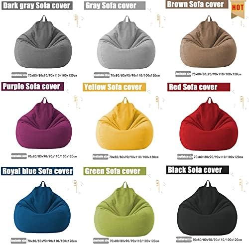 Norvo | Luksuriøs Lin Bean Bag – Ergonomisk & Stilfuld Komfort Møbel