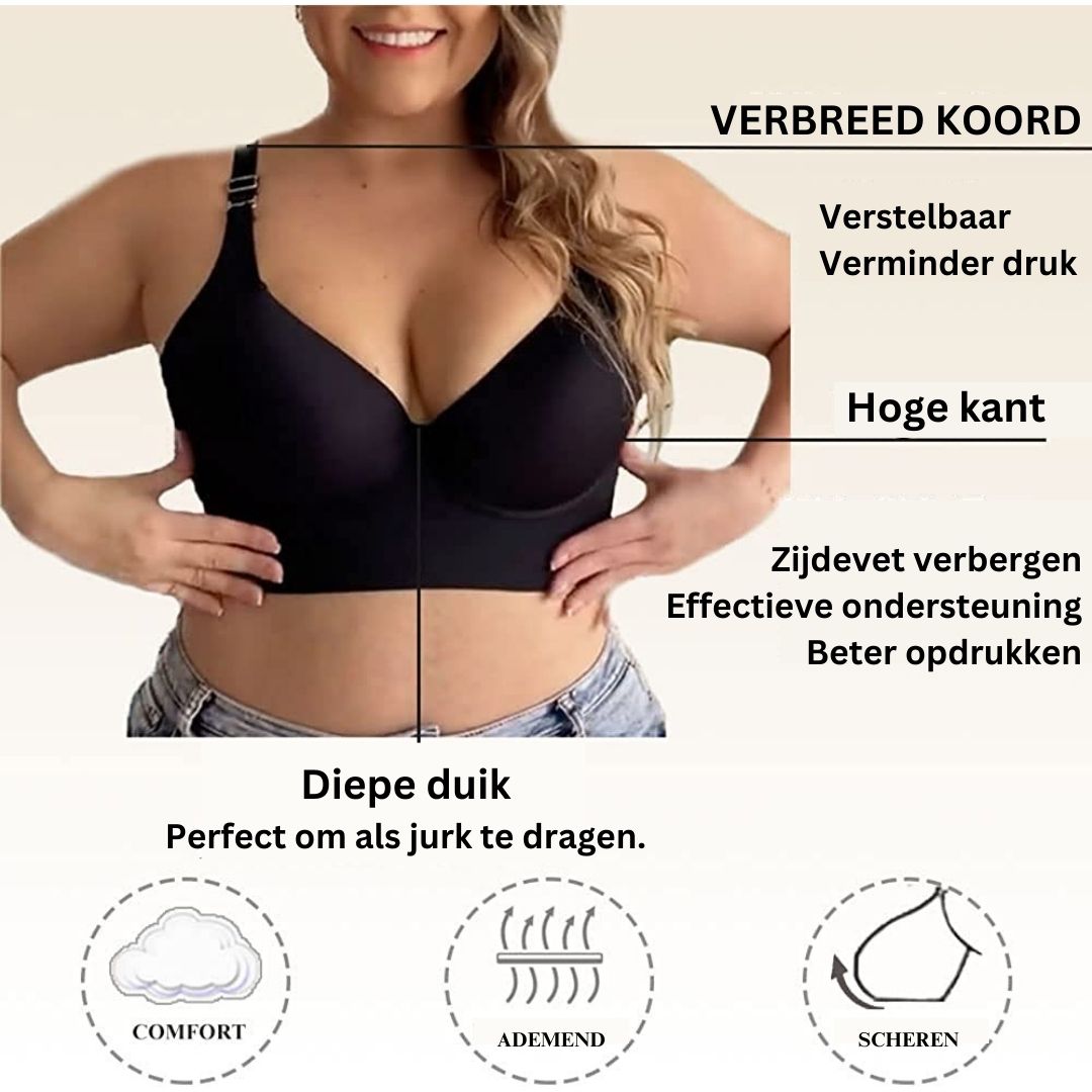CurvEase | Dyb Kop Push-Up BH-zarada.dk