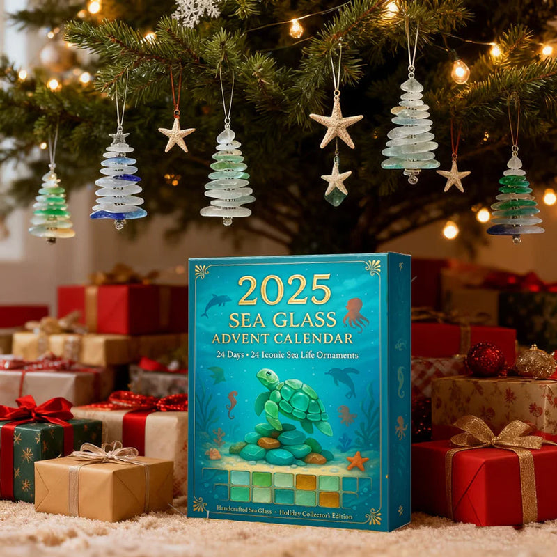 ShellSpark Adventskalender 2025 | Oplev daglige overraskelser med miljøvenlige havglas kunstskatte!