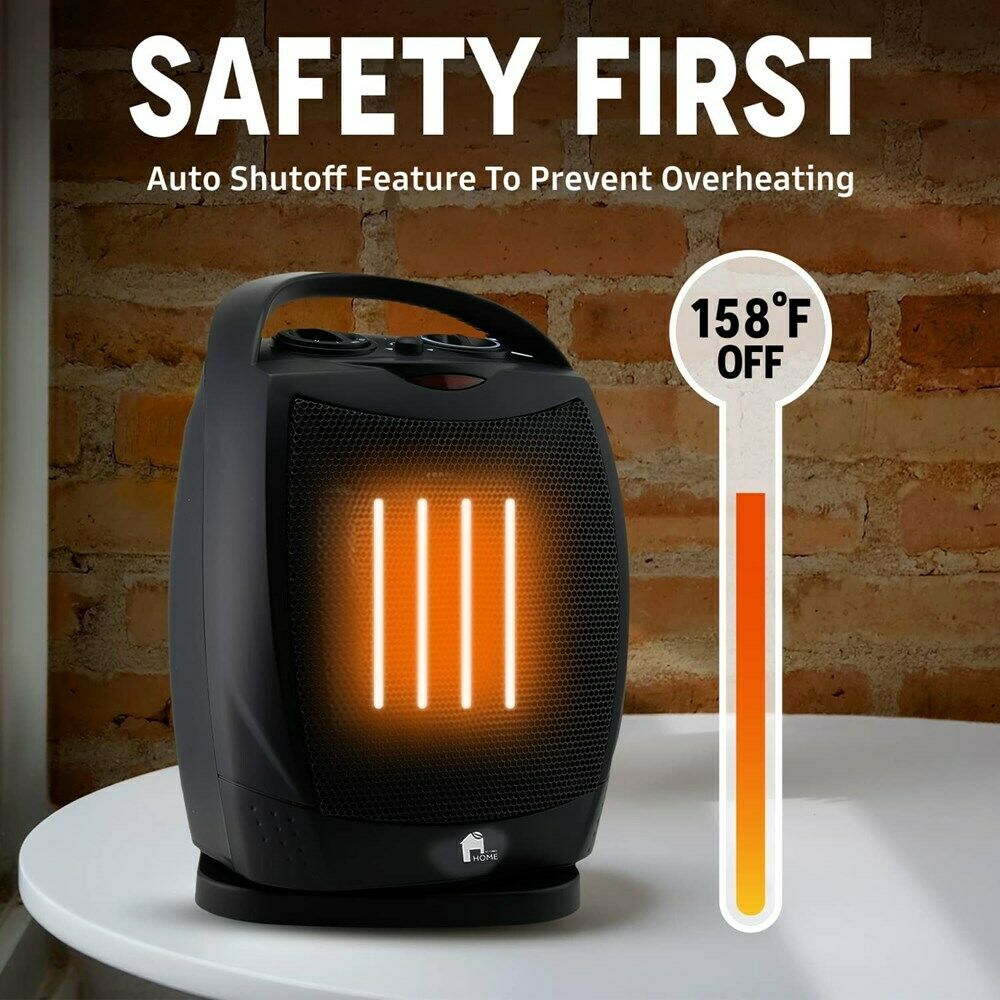 Electric Heater – Compact, Quiet Heating with Oscillation Function