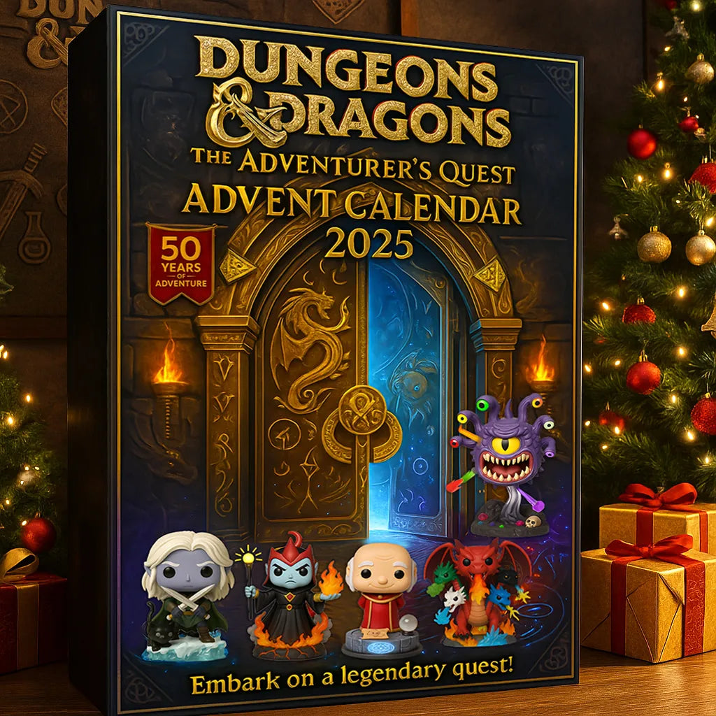 QuestMaster | Dungeons & Dragons Adventskalender 2025 – 24 dage med legendariske eventyr