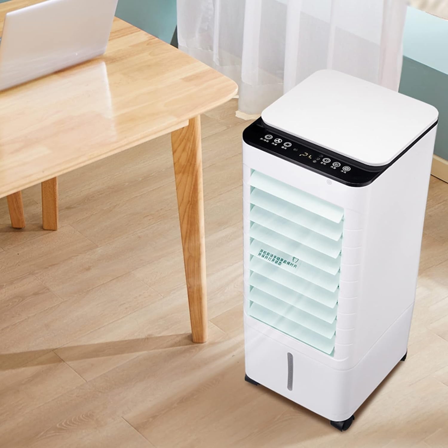 AeroChill bærbar airconditioner uden installation – 3-i-1 køling, befugtning og rensning