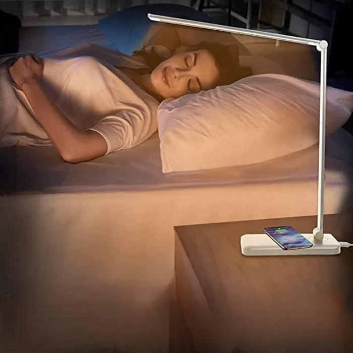 FlexiLight - Alsidig skrivebordslampe med USB-opladning og justerbar lysstyrke
