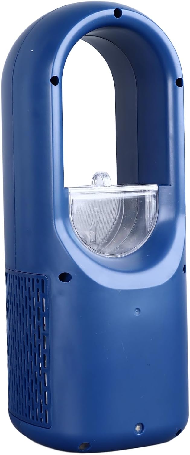 Bærbar bladløs mistende ventilator med 6 hastigheder og USB genopladeligt batteri