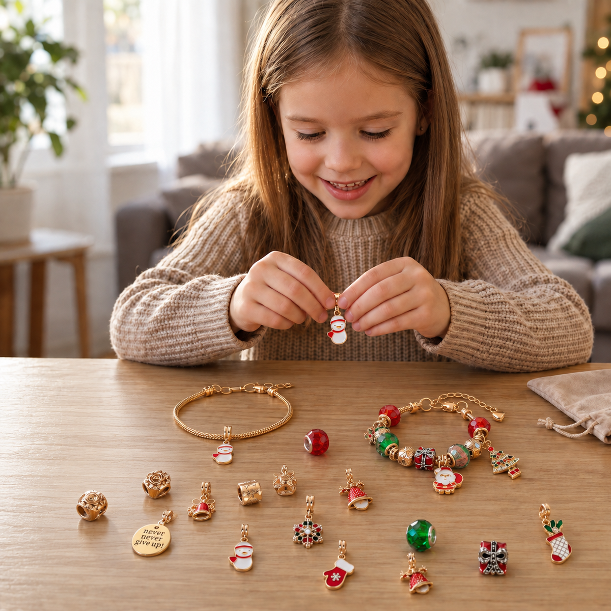 Armbandsadventskalender 2026 – 24 dagar med egentillverkade smycken