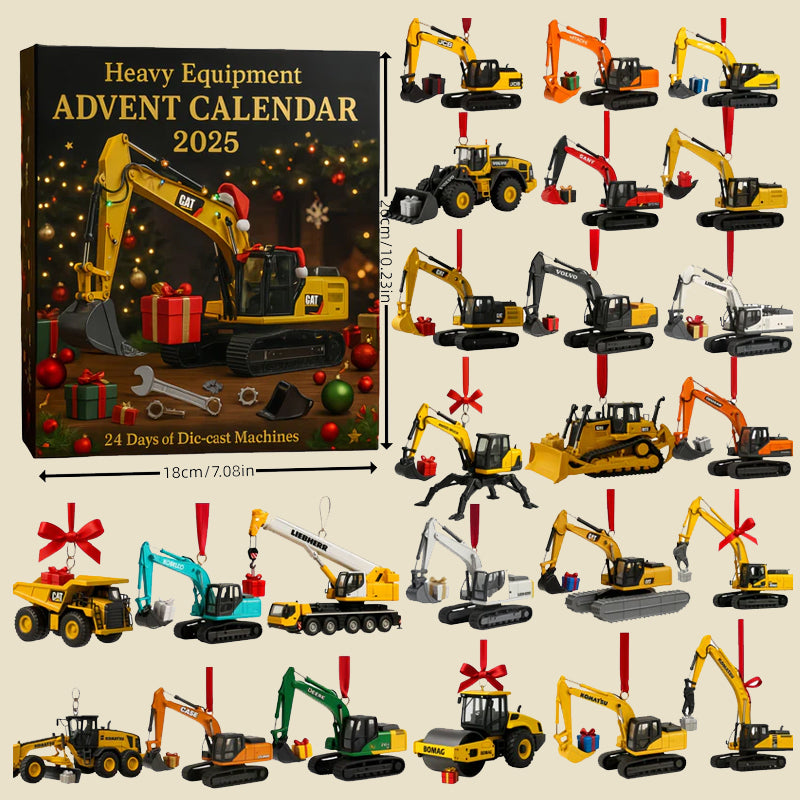 HeavyGear adventskalender | Spændende daglige overraskelser for elskere af tunge maskiner