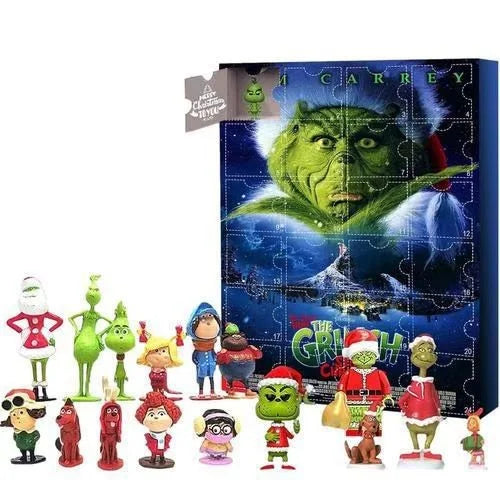 Monsteradventskalender – grön julkalender med överraskningar