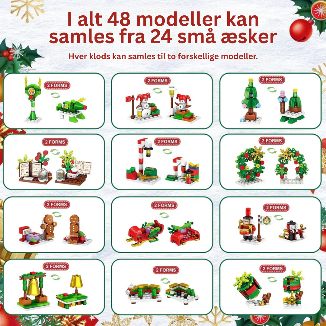 BuildMas | Jule Countdown for Små Bygherrer