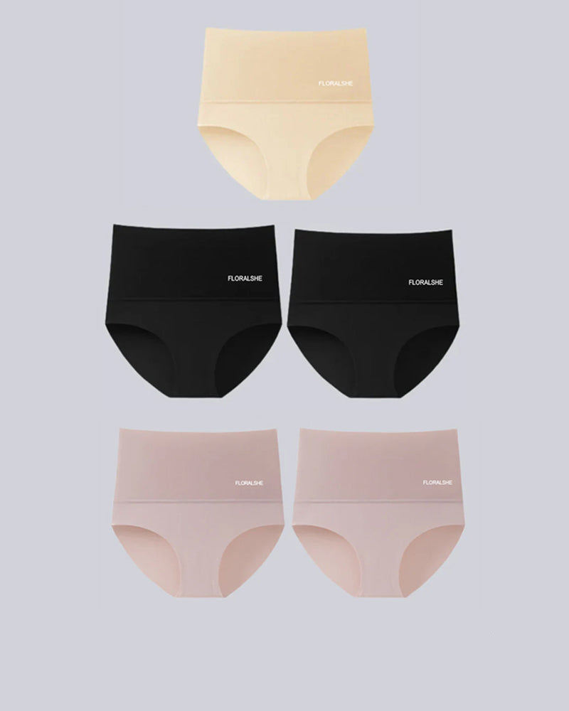 LuxeSilhouette 5-Pack Høj Talje Trusser | Perfekt mavekontrol for en slankere figur-zarada.dk