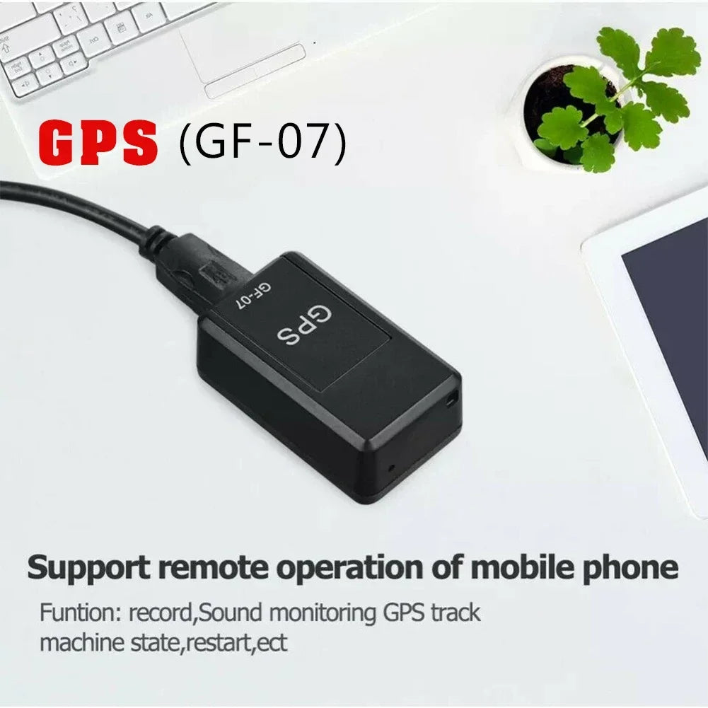 Auto GPS Tracker Magnetisk – Mini Trådløs Sporingsenhed Uden Abonnement til Køretøjsikkerhed