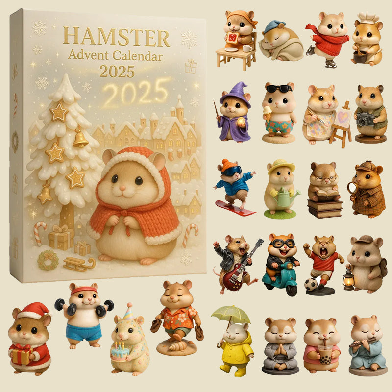 HamsterJoy Julekalender | Lækre godbidder til ferien for din pelsede ven