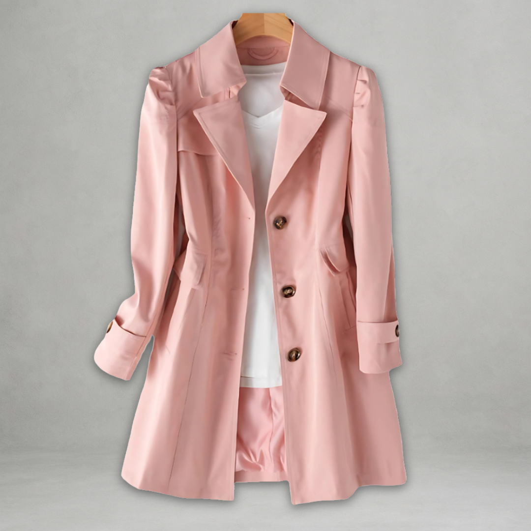Jamie | Elegant Efterårs Trench Coat