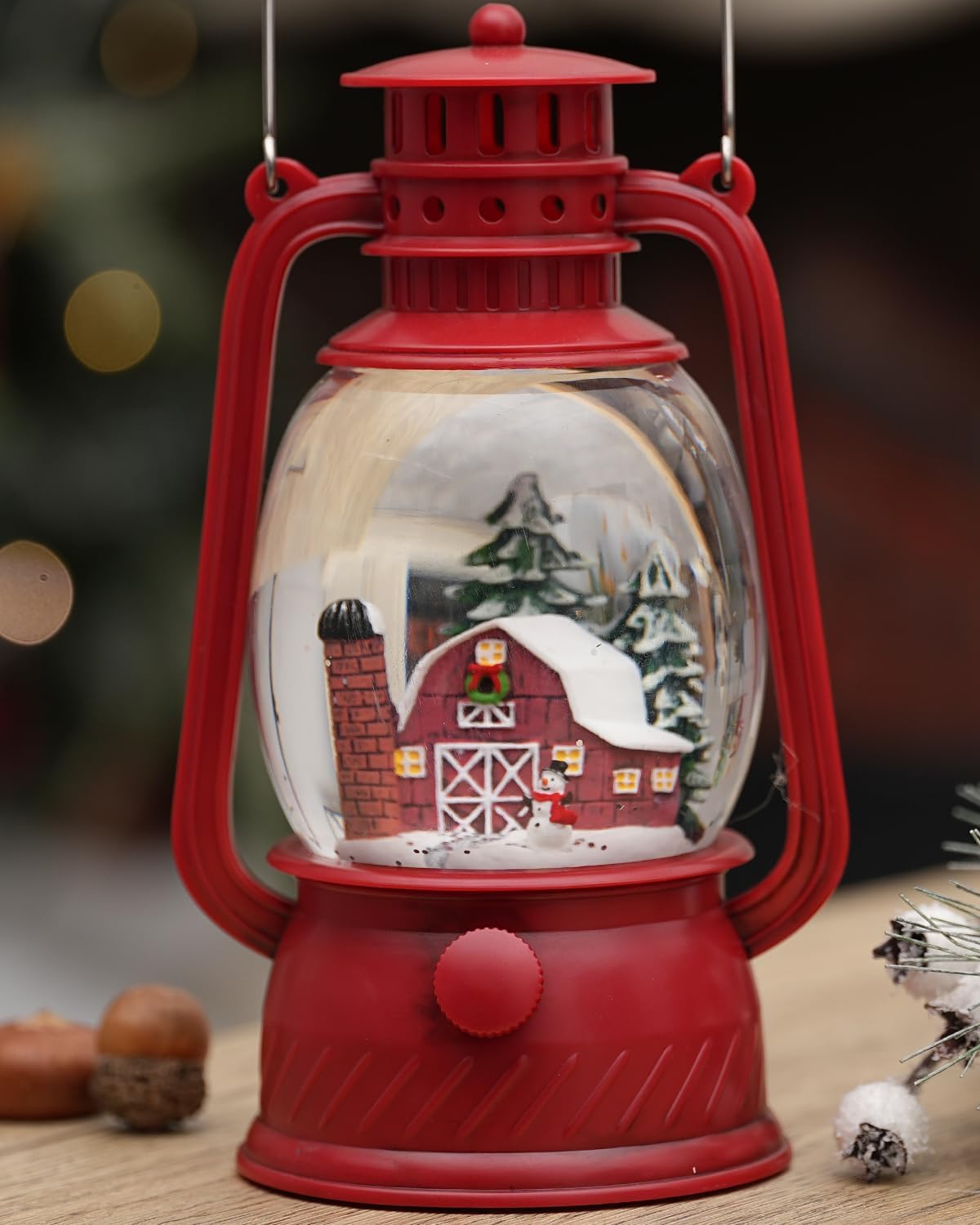 LED Pumpkin Light for Autumn Decoration – Warm Light with 6-Hour Timer