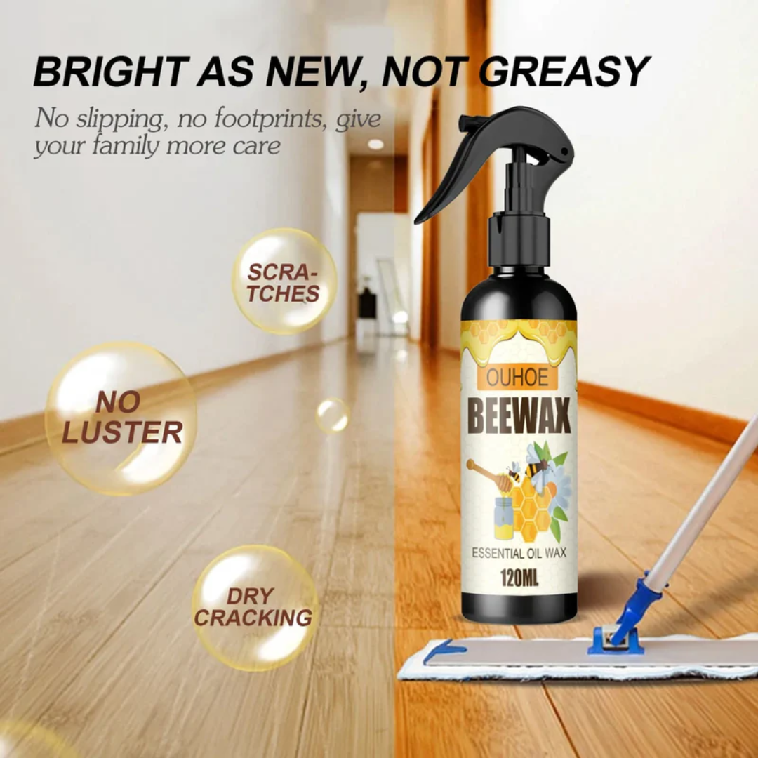 HoneyShine Polish | Bivoks Spray til Opfriskning af Møbler-zarada.dk