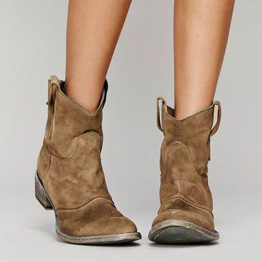 Chloe | Chic Suede Ankelstøvler