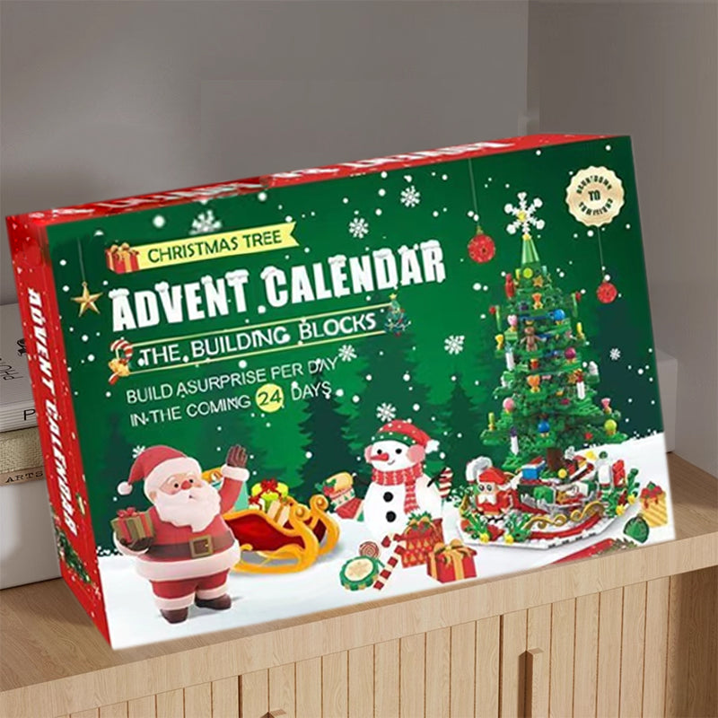Julgran Adventskalender 2026 – DIY Byggsats för Juldekoration