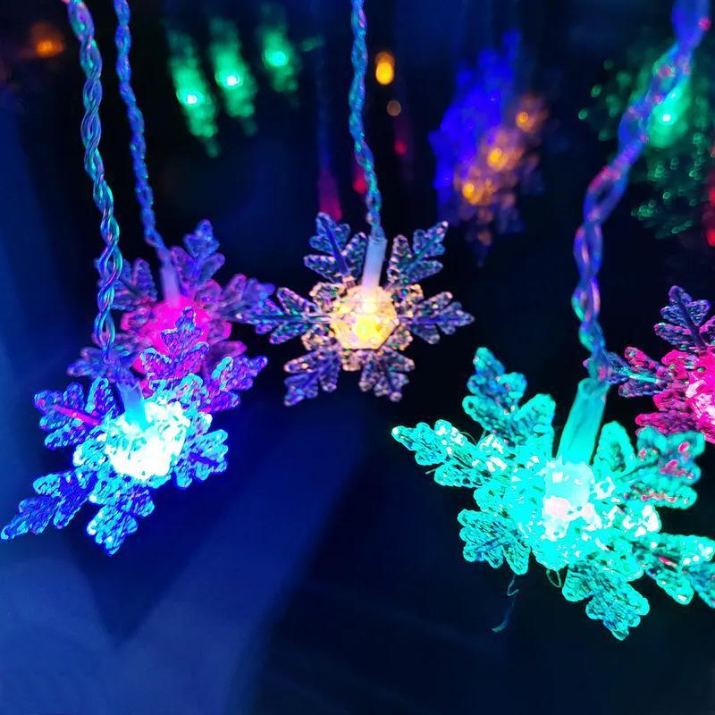 LED-julgardinsbelysning – dekorativ och återanvändbar festbelysning