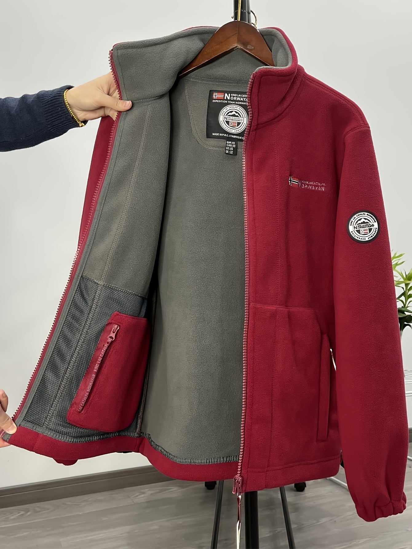 Julius Veste Polaire Outdoor Mand – Blød, Varm & Let med Beskyttende Krave