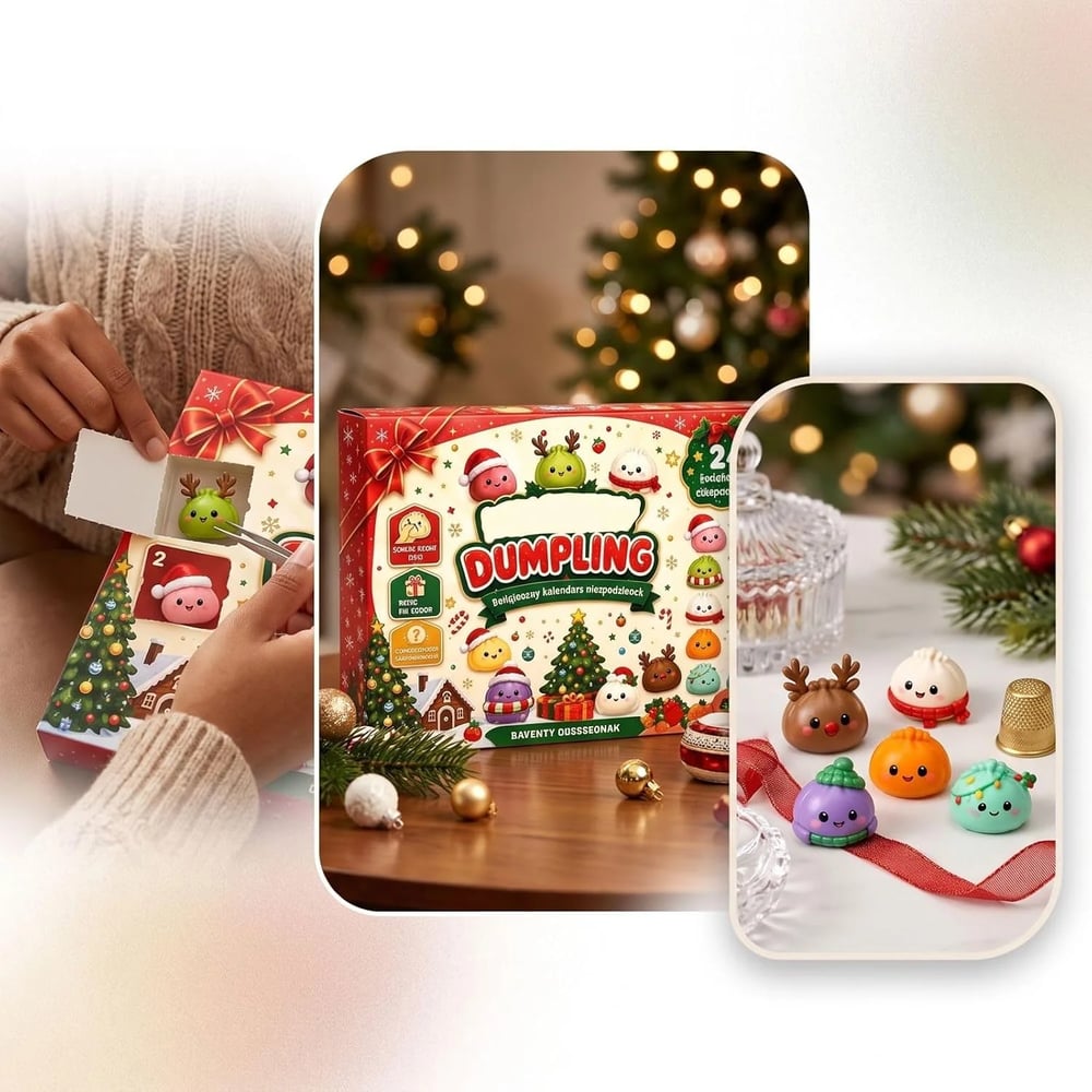 Dumpling Advent Calendar 2026 – 24 Days Filled with Christmas Surprises