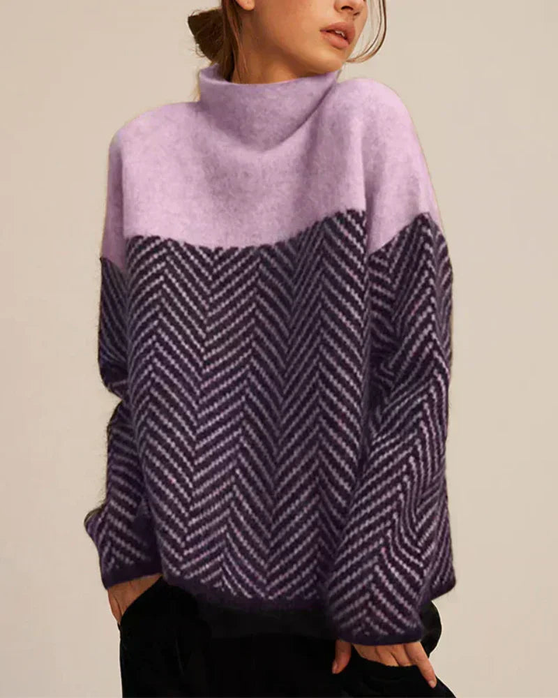 Norah | Bomulds Turtleneck Sweater