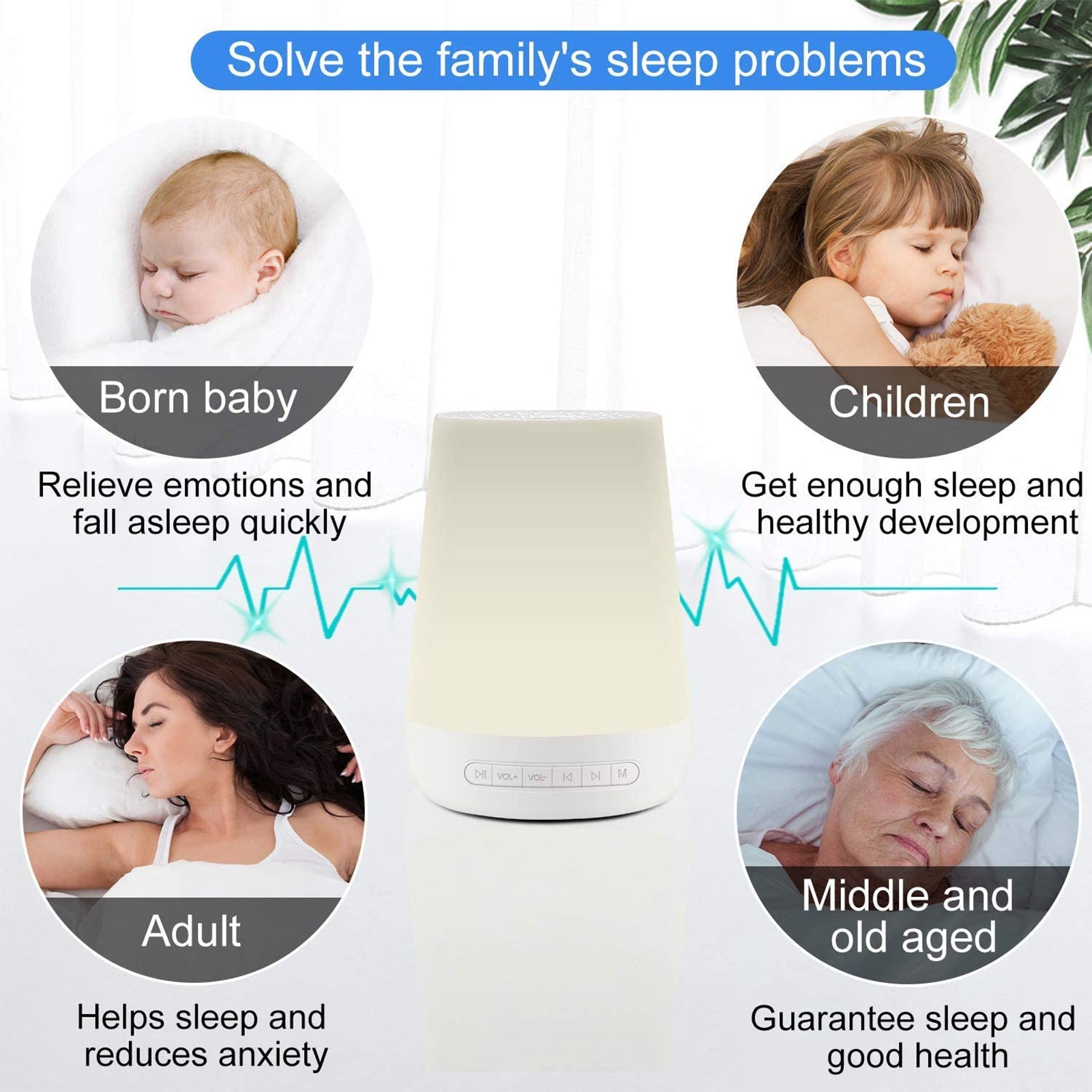 SleepyWhispers | Beroligende Lyde til Babyers Søvn Apparat-zarada.dk