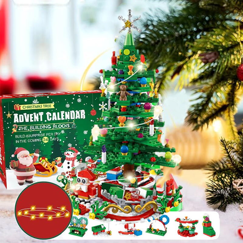 Julgran Adventskalender 2026 – DIY Byggsats för Juldekoration