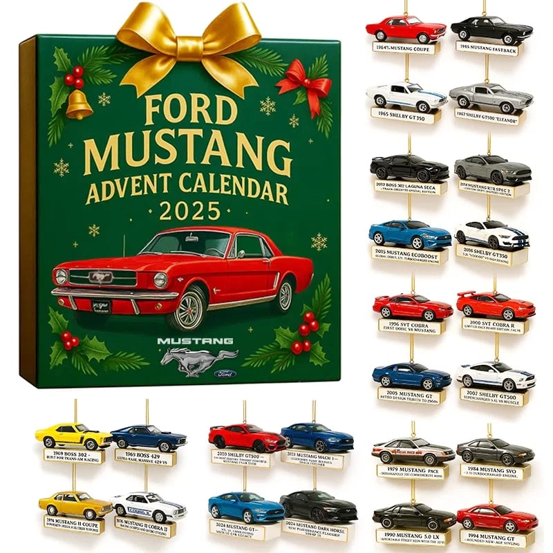 Mustang Advent Calendar 2026 – 24 Days Full of Car Surprises