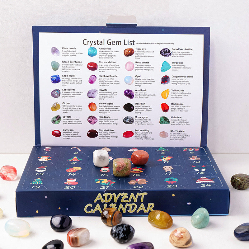 CrystalJoy Adventskalender | Nedtælling til jul med disse 24 magiske krystaller-zarada.dk